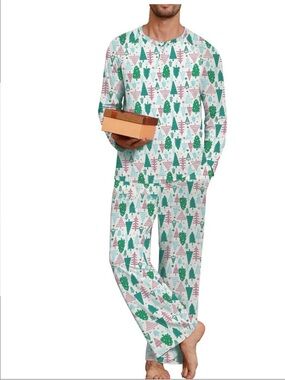 Mintreus men’s 2-piece pajama set in size Large